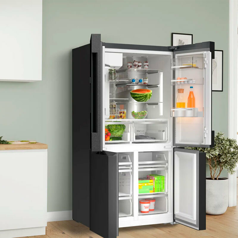 Frigorífico americano Bosch KFI96AXEA – 574 L, Total NoFrost, Dispensador agua y hielo