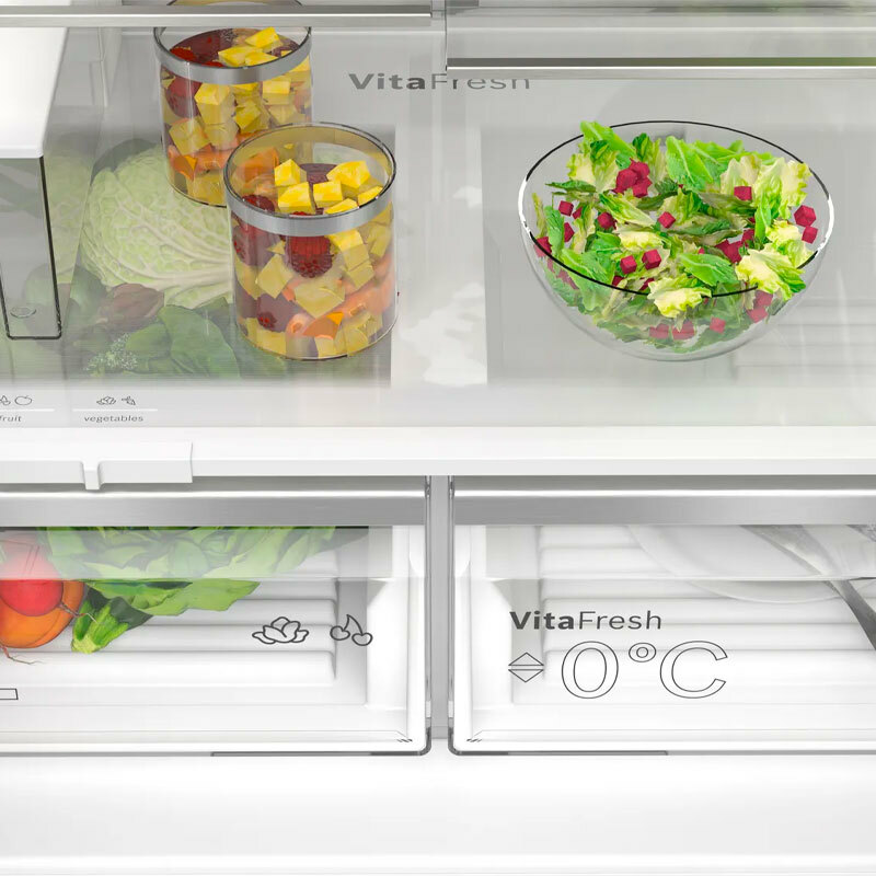 Frigorífico americano Bosch KFI96AXEA – 574 L, Total NoFrost, Dispensador agua y hielo