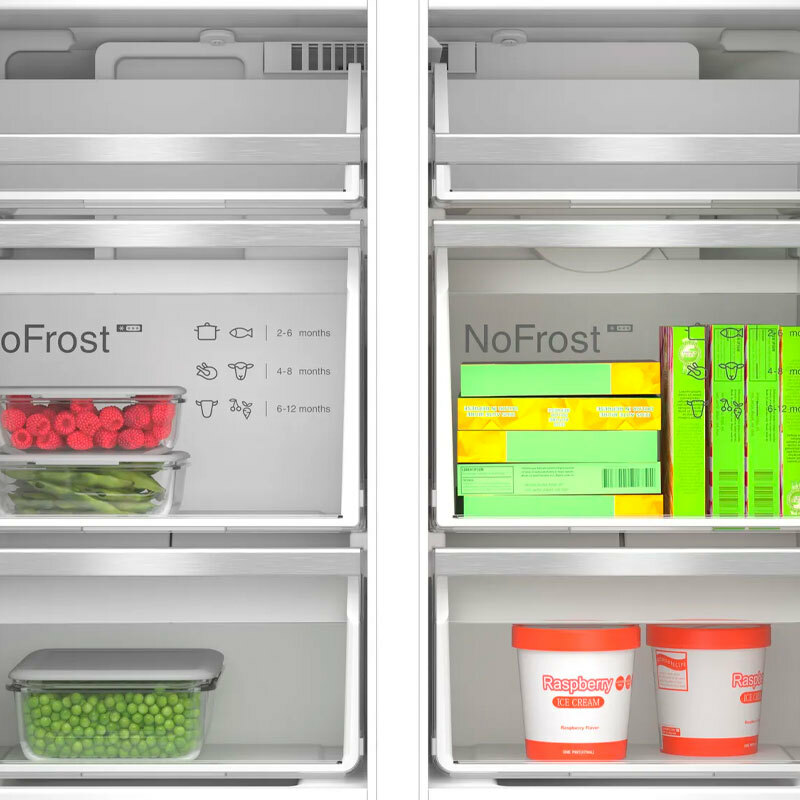 Frigorífico americano Bosch KFI96AXEA – 574 L, Total NoFrost, Dispensador agua y hielo