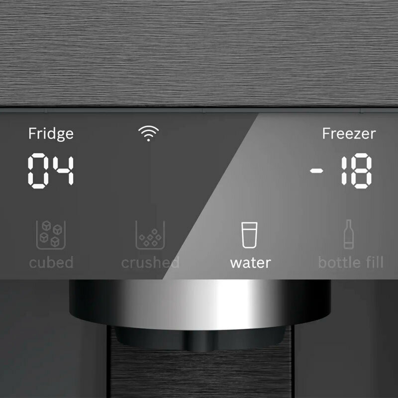 Frigorífico americano Bosch KFI96AXEA – 574 L, Total NoFrost, Dispensador agua y hielo