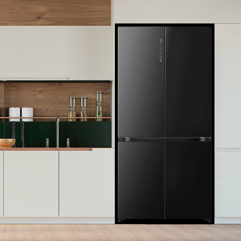 Frigorífico americano Hisense RQ768N4GBE – 591 L, Total No Frost, Triple Zone