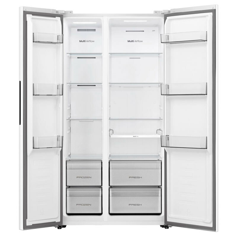 Frigorífico americano Hisense RS3P538NEWE – 534 L, Total No Frost, Display táctil