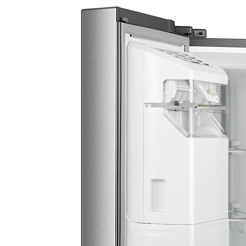 Frigorífico americano Hisense RS818N4TIC – 632 L, Total No Frost, Dispensador agua y hielo