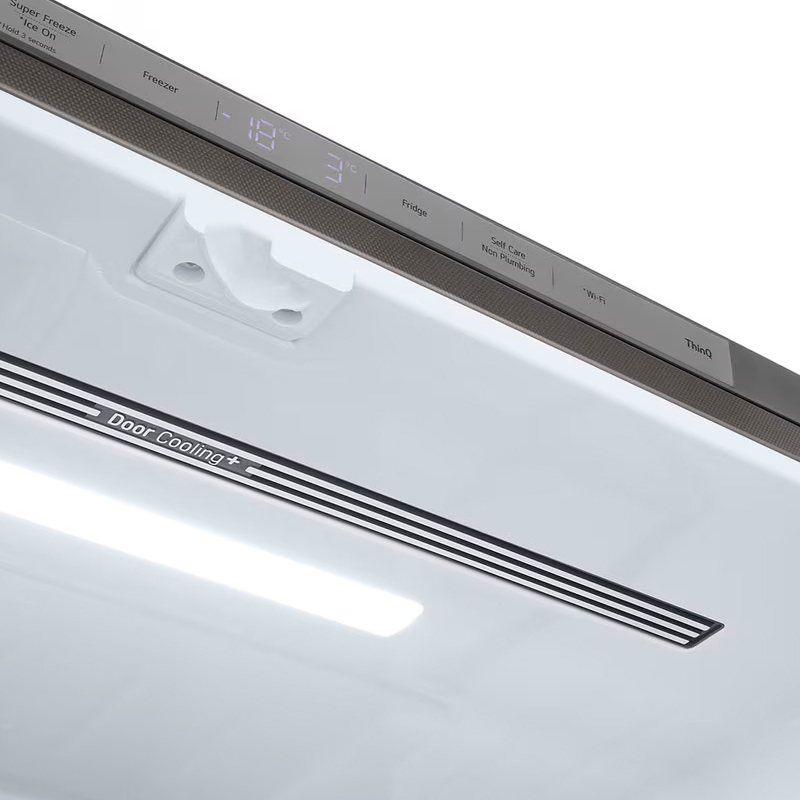 Frigorífico americano LG GMF961PY3E – 645 L, Inox antihuellas, dispensador de agua y hielo