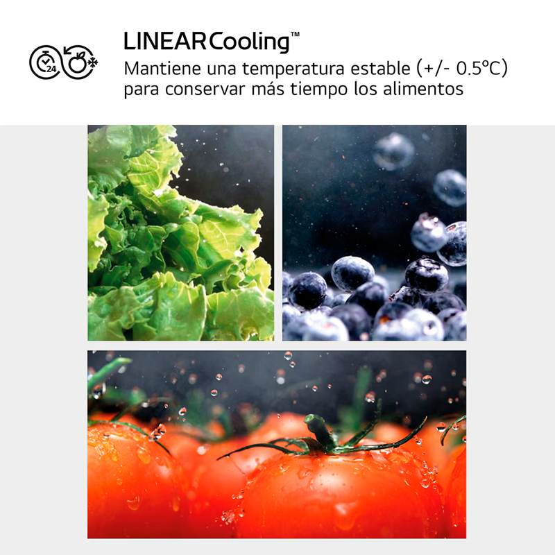 Frigorífico americano LG GMF961PY3E – 645 L, Inox antihuellas, dispensador de agua y hielo