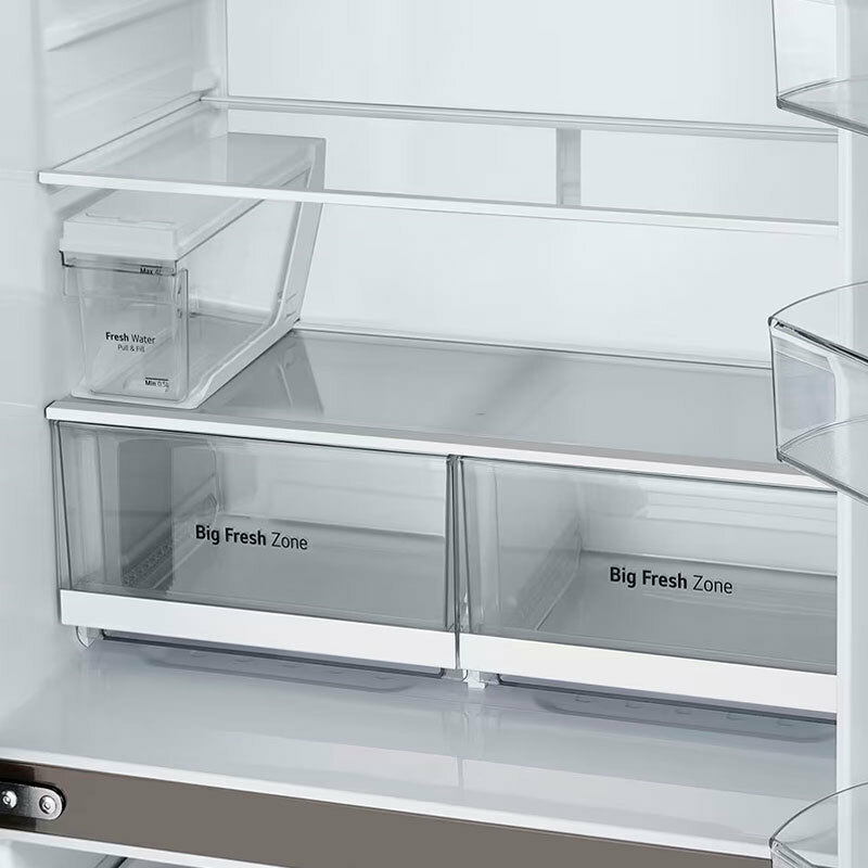 Frigorífico americano LG GML861PYPE – 506 L, Total No Frost, Dispensador agua y hielo