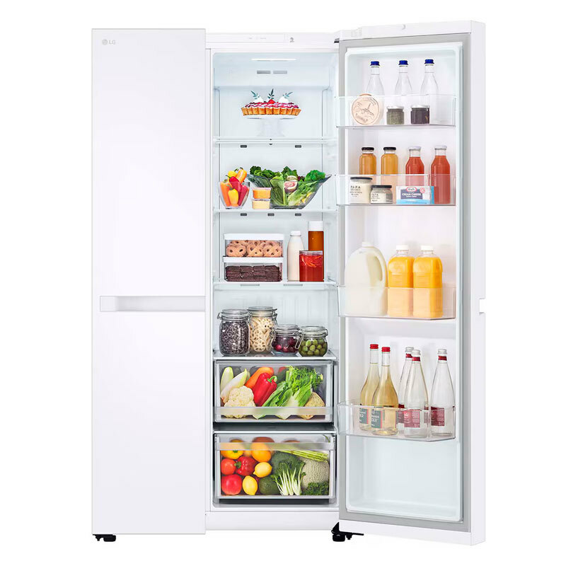 Frigorífico americano LG GSBC40SWPE – 664 L, Total No Frost, Smart Inverter