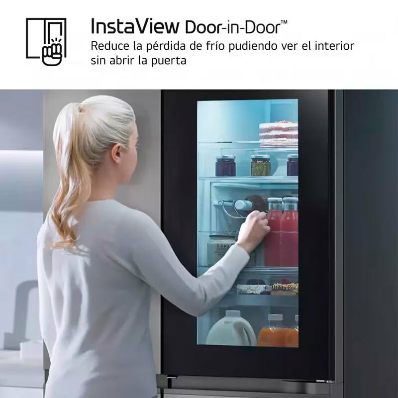 Frigorífico americano LG GSXE80PYBD – 628 L, Total No Frost, InstaView Door-in-Door
