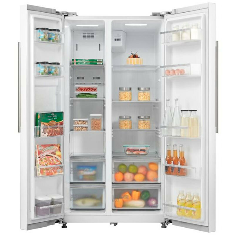 Frigorífico americano Midea MDRS710FGF01 – 532 L, Total No Frost, Inverter silencioso