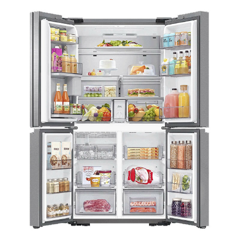 Frigorífico americano Samsung RF65DG960ESREF – 646 L, Triple Cooling Plus, Dispensador agua y hielo