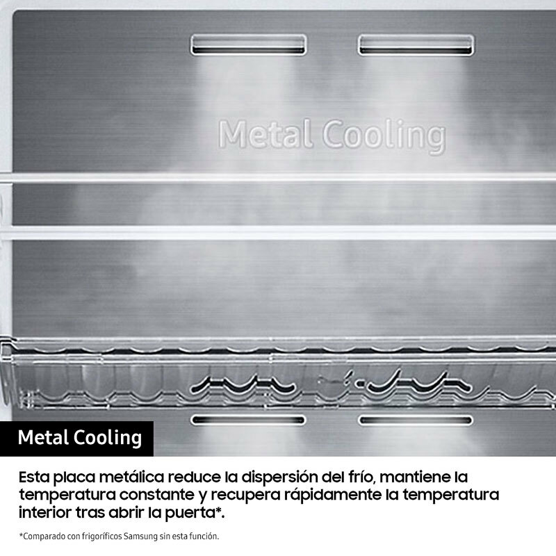 Frigorífico americano Samsung RS70F65KETEF – 640 L, No Frost, Dispensador agua y hielo