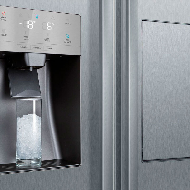 Frigorífico americano Siemens KA93GAIDP – 560 L, Total NoFrost, Dispensador de agua y hielo