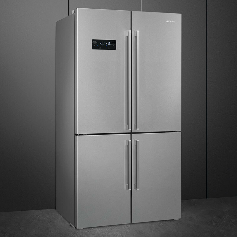 Frigorífico americano Smeg FQ60XDE – 541 L, Total No Frost, Inox antihuellas