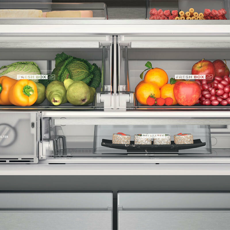 Frigorífico americano Whirlpool WQ9IMO2LEF – 592 L, Total No Frost, Dispensador agua y hielo