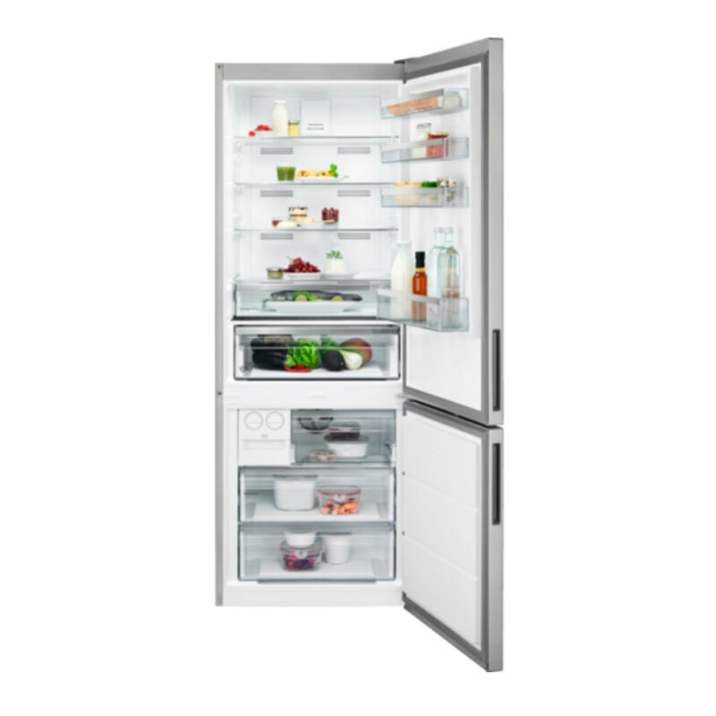 Frigorífico Combi AEG ORC6M481EX – 481 L, Total No Frost, Inox antihuellas