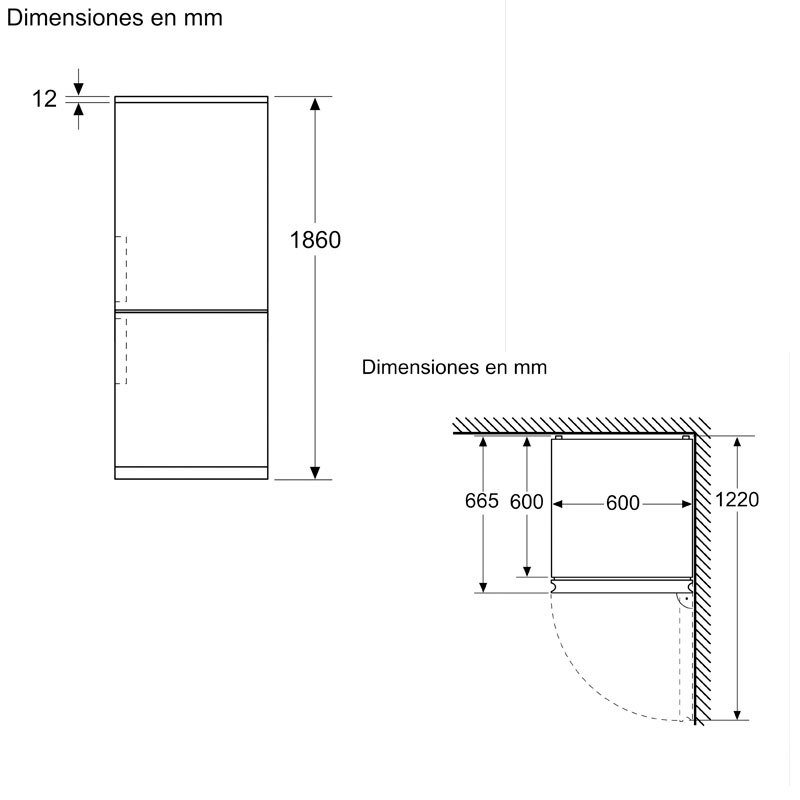 Frigorífico Combi Bosch KGN362WCF – 321 L, Total No Frost, VitaFresh