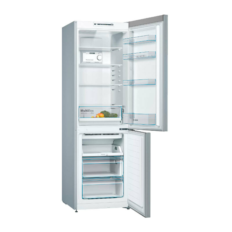 Frigorífico combi Bosch KGN36NLEA – 305 L, Total NoFrost, Inox antihuellas