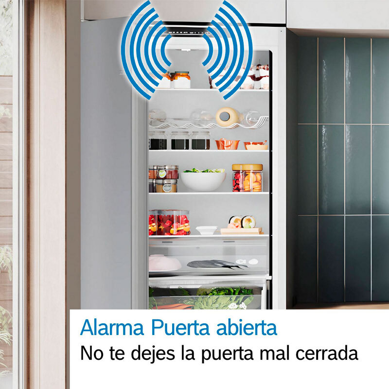 Frigorífico Combi Bosch KGN36VLDB – 326 L, Total No Frost, 36 dB
