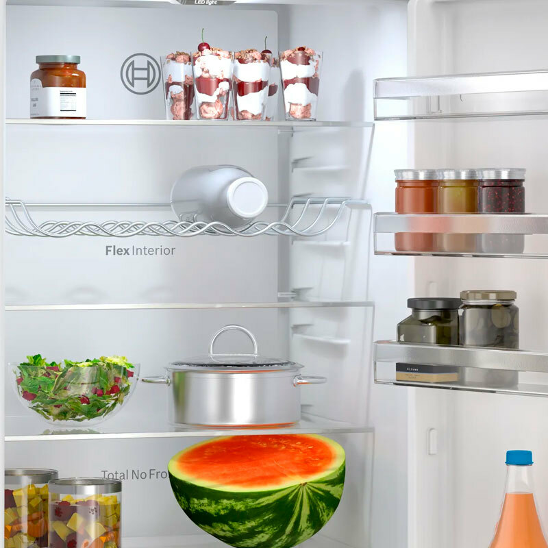 Frigorífico combi Bosch KGN392I1F – 363 L, Total NoFrost, Inox antihuellas