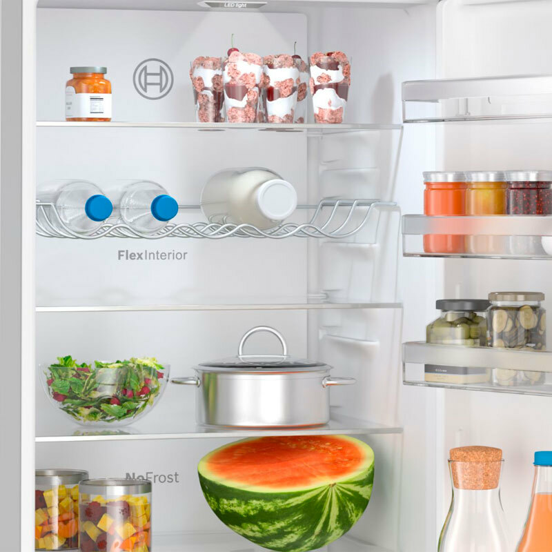 Frigorífico combi Bosch KGN392ICF – Total No Frost, 363 L, VitaFresh XXL