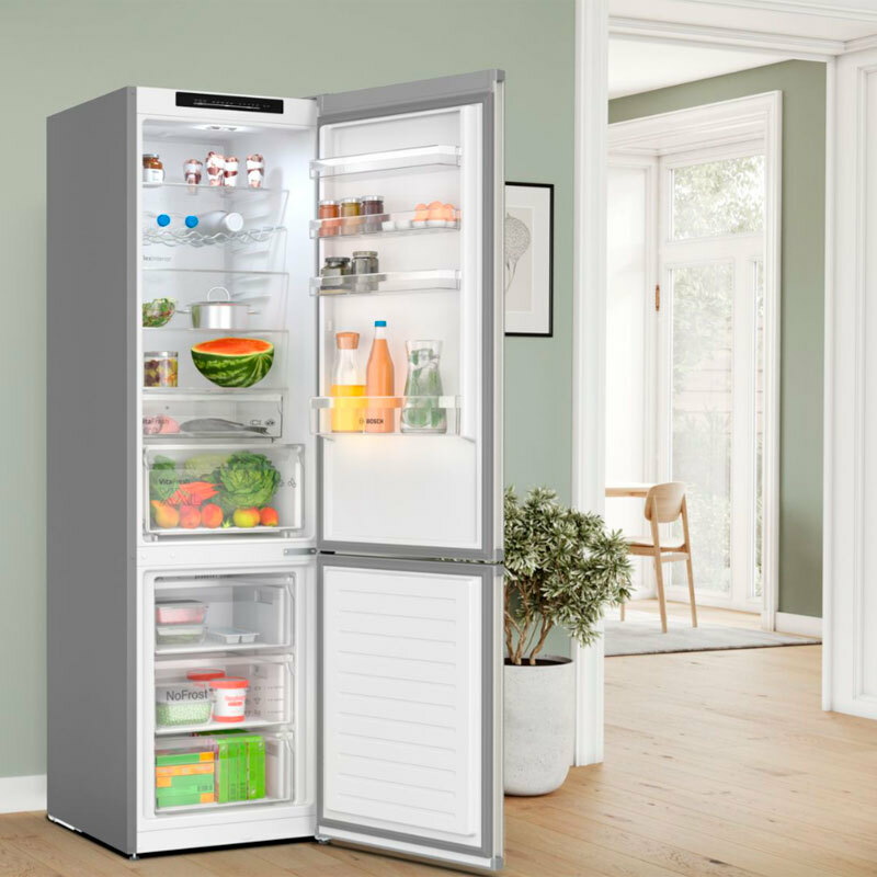 Frigorífico combi Bosch KGN392ICF – Total No Frost, 363 L, VitaFresh XXL