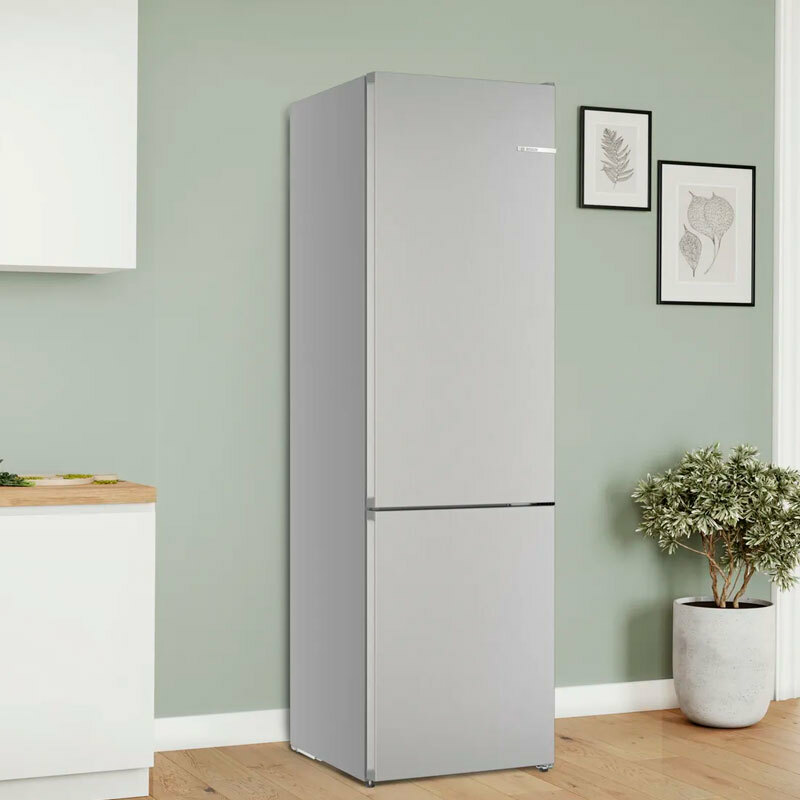 Frigorífico combi Bosch KGN392LAG – Inox antihuellas, 363 L, Total No Frost