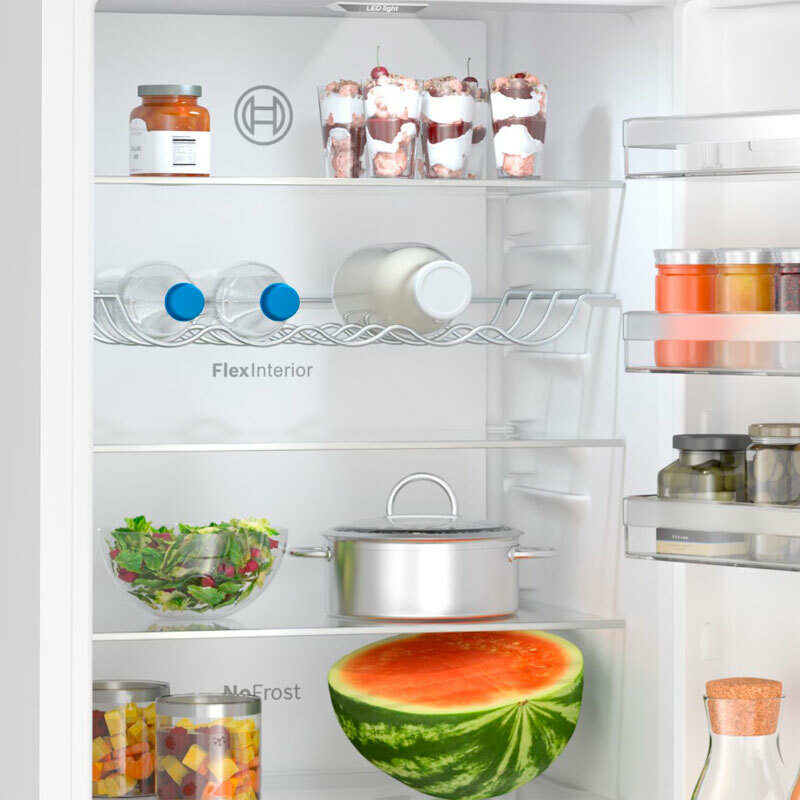 Frigorífico combi Bosch KGN392WCF – 363 L, Total No Frost, VitaFresh XXL