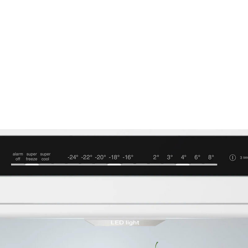 Frigorífico Combi Bosch KGN392XCF – 363 L, Total NoFrost, Acero negro antihuellas