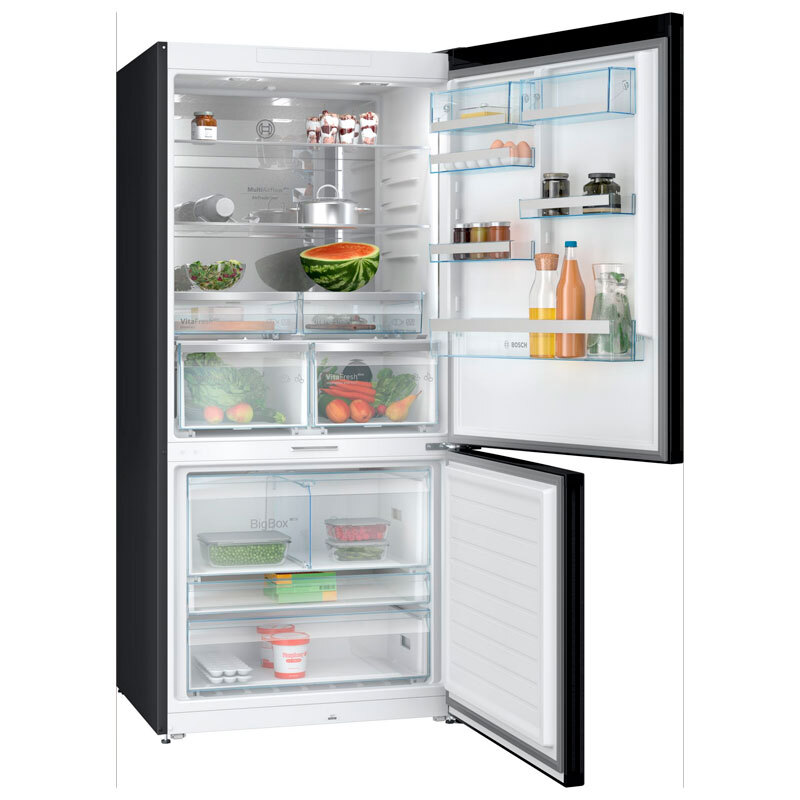 Frigorífico combi Bosch KGP86AXB0N – 621 L, Total NoFrost, Negro antihuellas