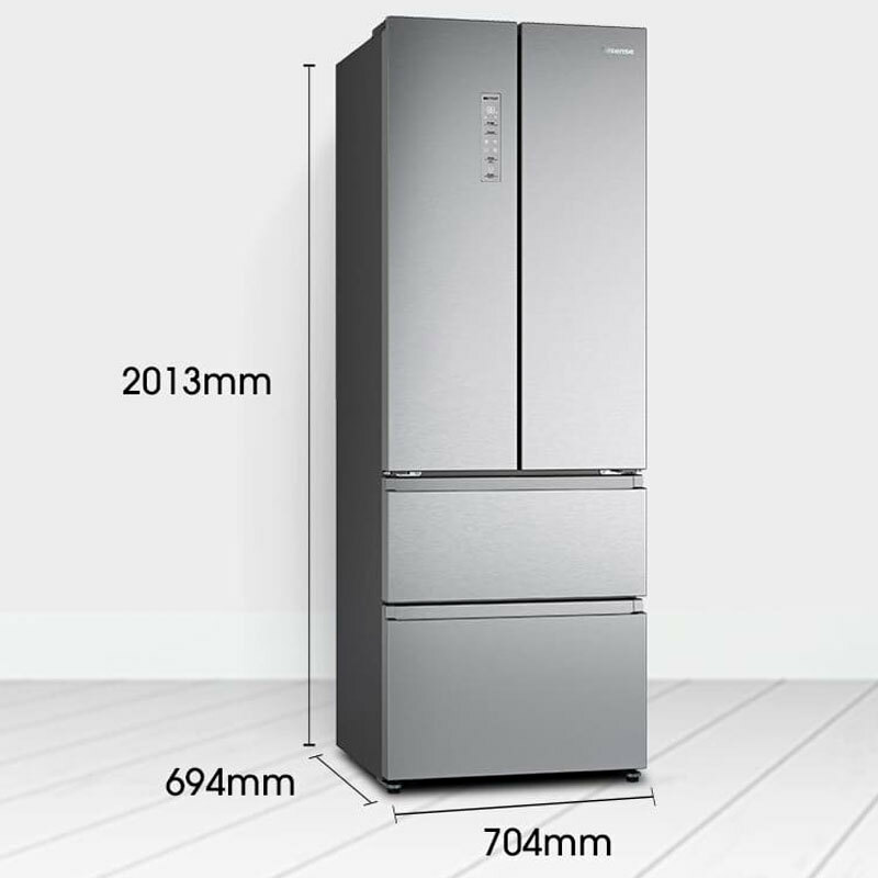 Frigorífico Combi Hisense RF632N4AIC1 – 485 L, Total No Frost, Inverter