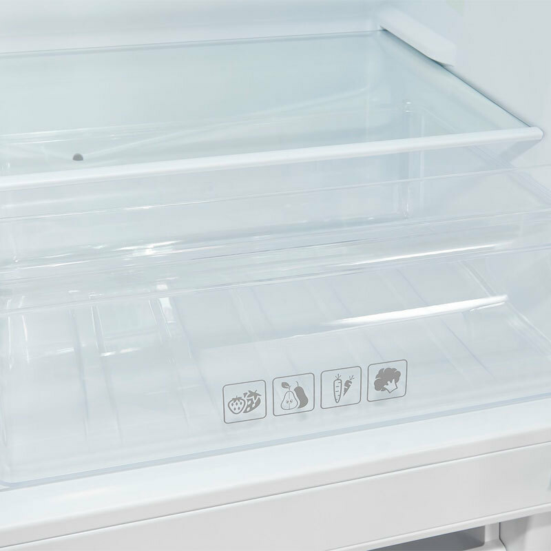 Frigorífico combinado Exquisit KGC232-60-E-040E – 173 L, Clase E, Puerta reversible