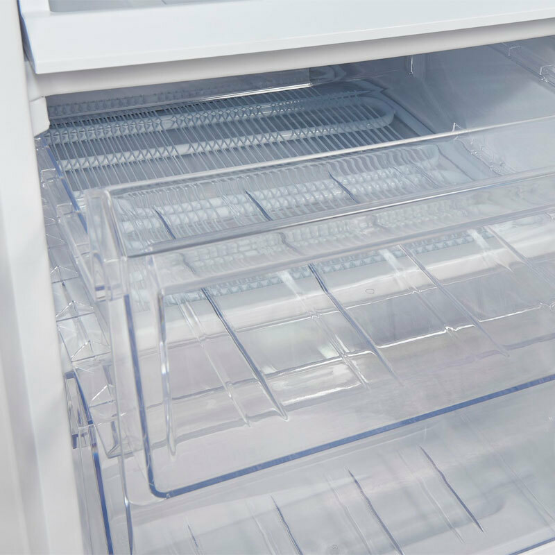 Frigorífico combinado Exquisit KGC232-60-E-040E – 173 L, Clase E, Puerta reversible