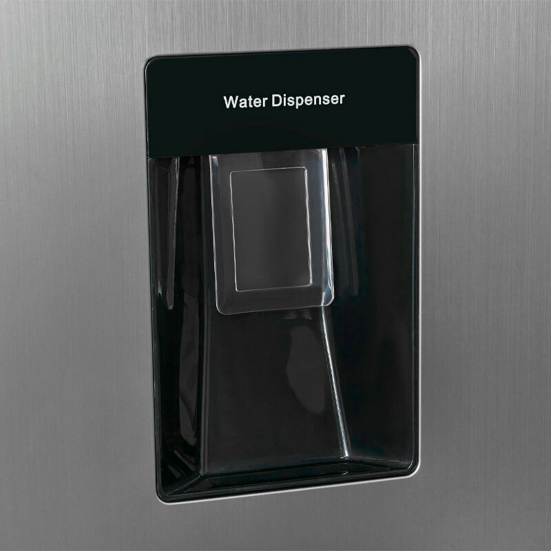 Frigorífico combi Exquisit KGC265-70-WS-040E – 260 L, No Frost, Dispensador de agua