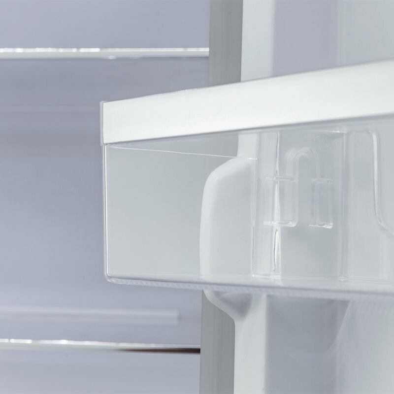 Frigorífico combi Exquisit RKGC250-70-H-160E – 244 L, Rojo retro, Congelador inferior