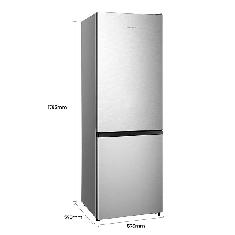 Frigorífico combi Hisense RB372N4ACE – 292 L, Total No Frost, Inox