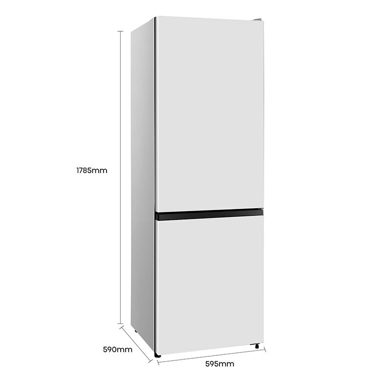 Frigorífico combi Hisense RB372N4AWE – 292 L, Total No Frost, Clase E