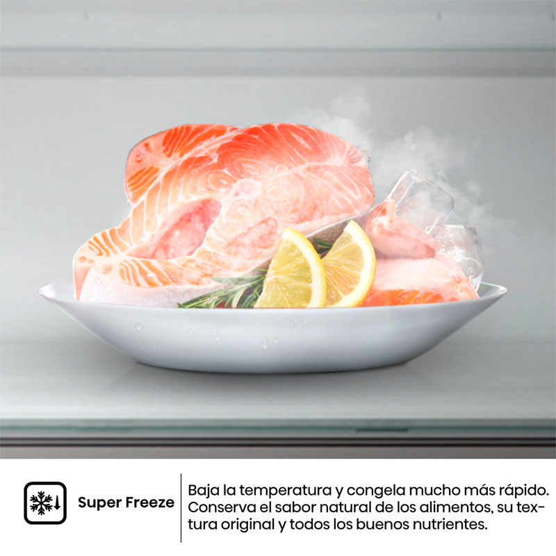 Frigorífico combi Hisense RB390N4BCC – 304 L, Total No Frost, Inverter