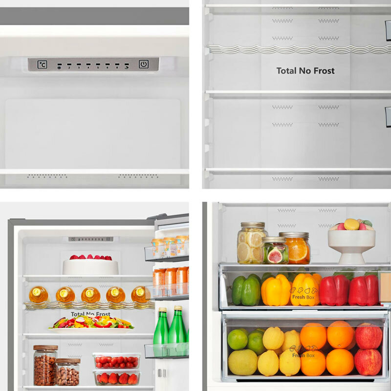 Frigorífico combi Hisense RB440N4ACA – 336 L, Total No Frost, Clase A