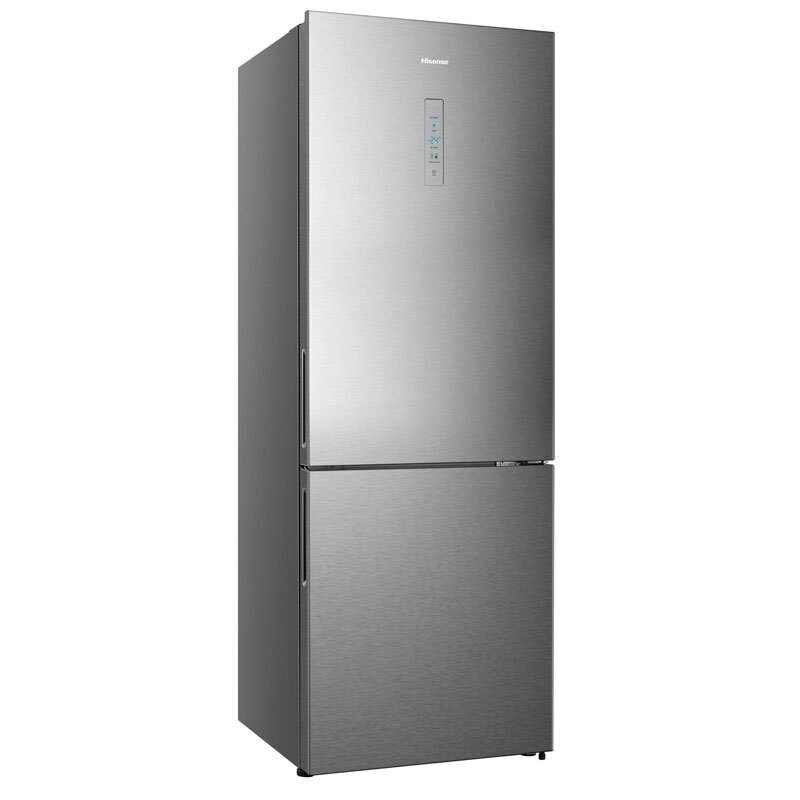 Frigorífico combi Hisense RB645N4BIC – 495 L, Total No Frost, Inox
