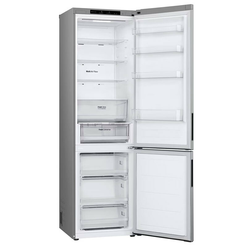 Frigorífico combi LG GBV22NCDPY – 387 L, Total No Frost, Inox antihuellas