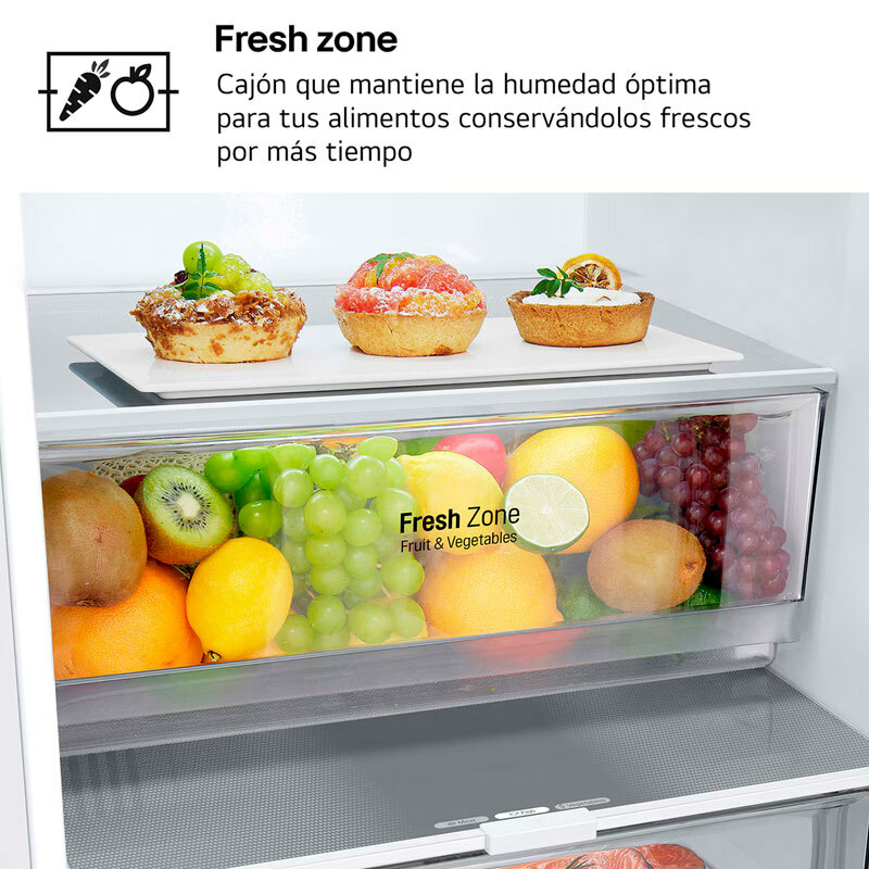Frigorífico combi LG GBV22NCDSW – 387 L, Total No Frost, DoorCooling+