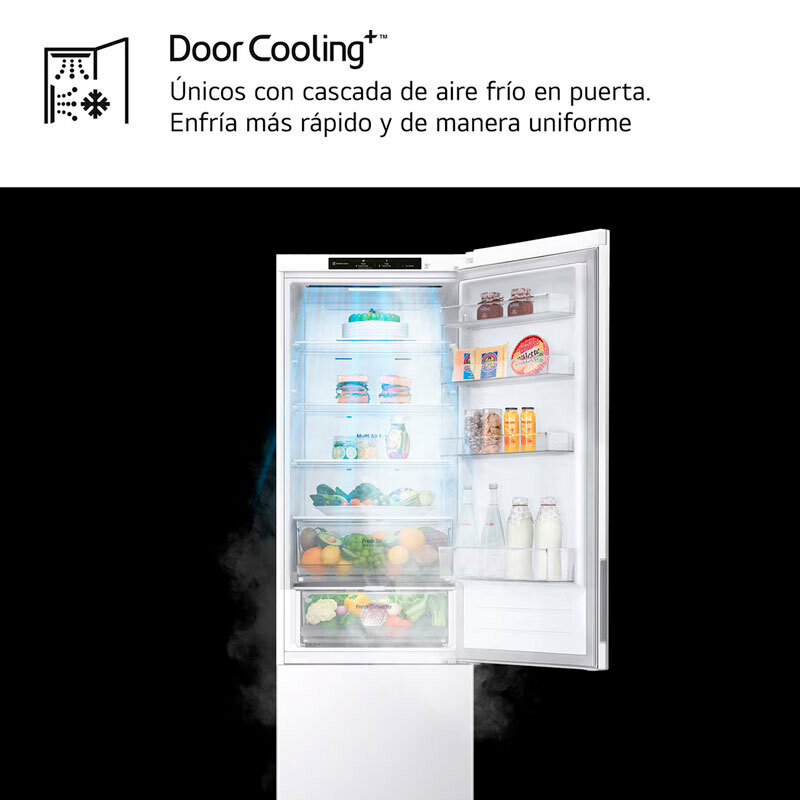 Frigorífico combi LG GBV22NCDSW – 387 L, Total No Frost, DoorCooling+