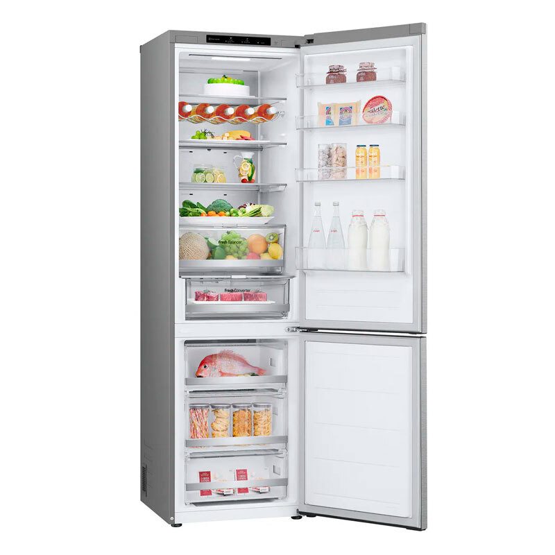 Frigorífico combi LG GBV7280AMB – 387 L, Total No Frost, Inox antihuella