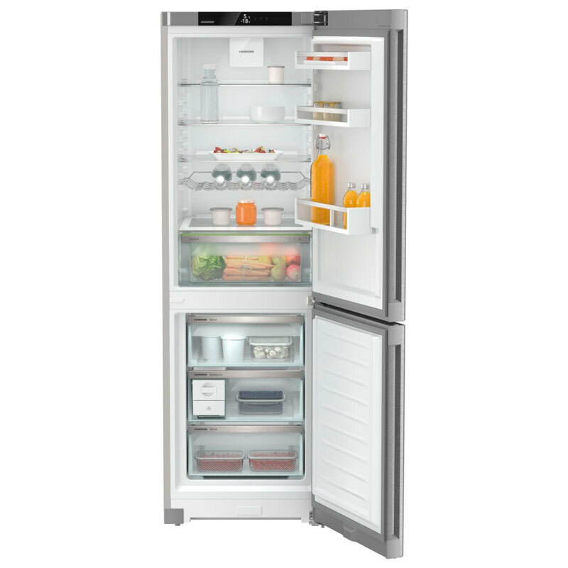 Frigorífico combi Liebherr CNSDD-5223-20-001 – 330 L, NoFrost DuoCooling, SmartSteel anti-huellas