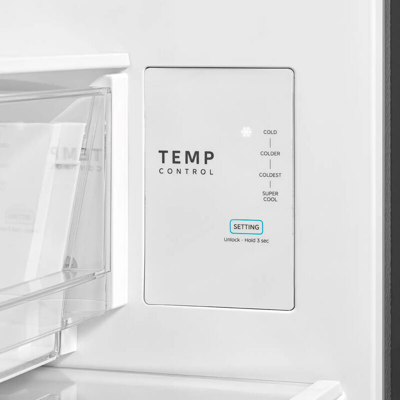 Frigorífico combi Midea MDRB600MME46 – 443 L, No Frost, Inverter