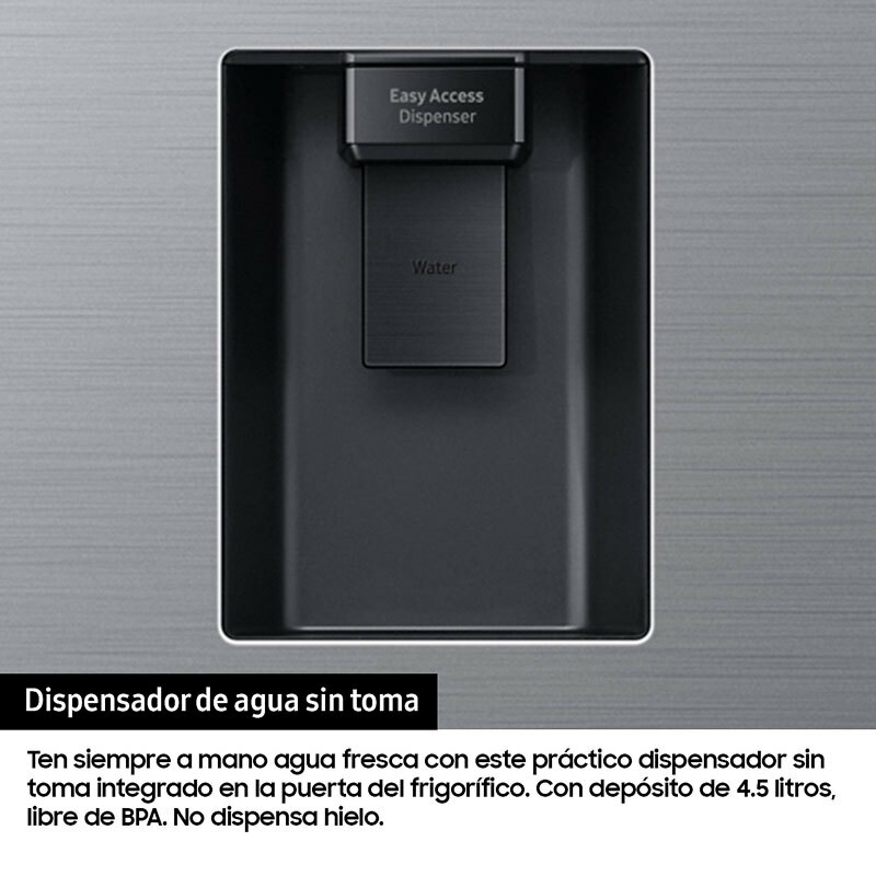 Frigorífico combi Samsung RB50DG632ES9EF – 505 L, No Frost, Dispensador de agua