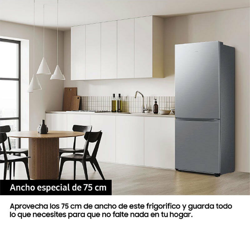 Frigorífico combi Samsung RB53DG703DS9EF – 538 L, Twin Cooling Plus, Wi‑Fi