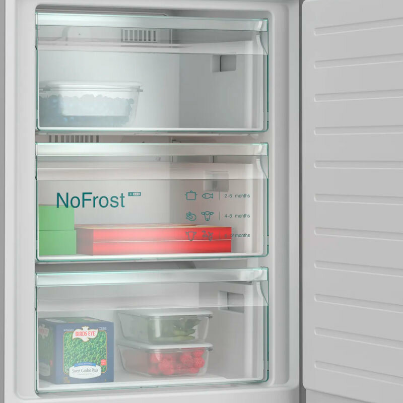 Frigorífico combi Siemens KG39N2IAG – Inox antihuellas, Total No Frost, 363 L (Clase A)