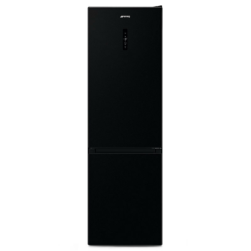 Frigorífico combi Smeg RC20KDND – 331 L, Total No Frost, Negro Inox Look