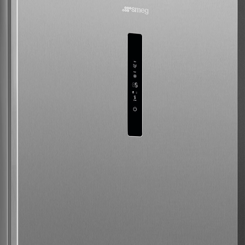 Frigorífico combi Smeg RC20XDNE – 331 L, Total No Frost, Acero inoxidable